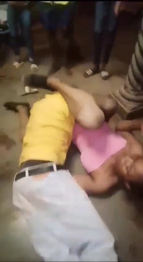 Fucking on a tavern dancefloor