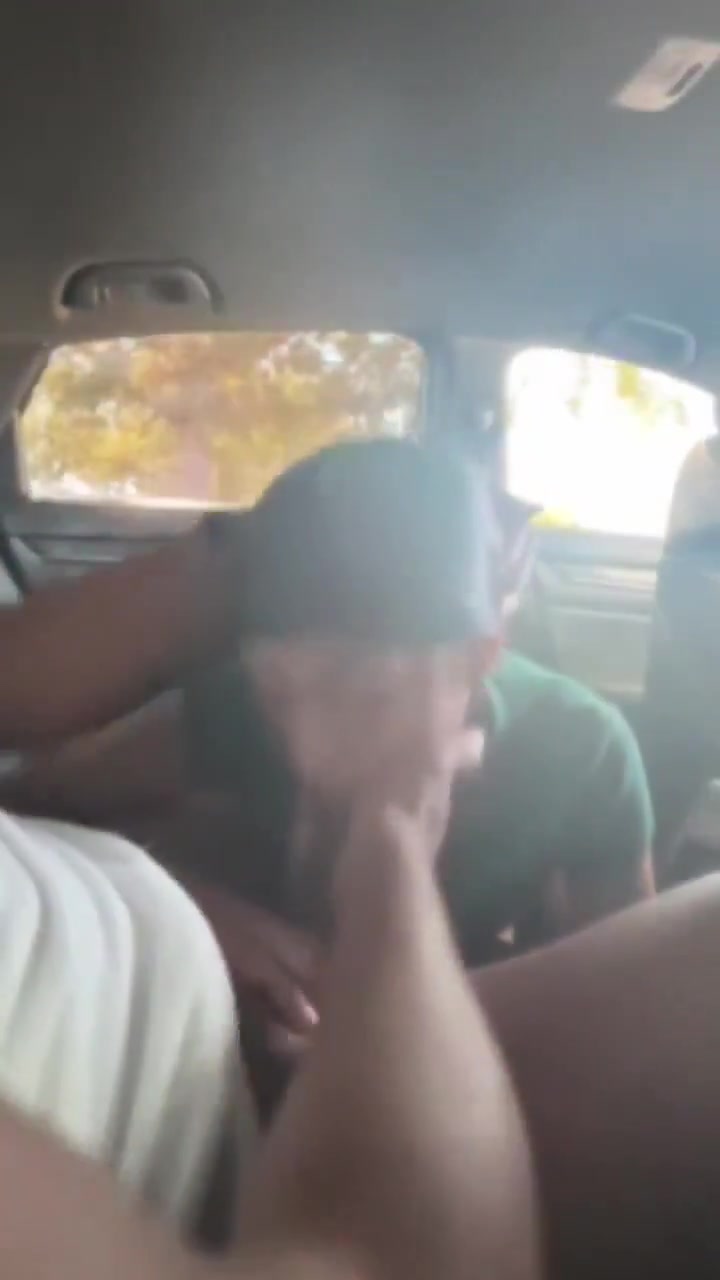 My sister creaming on my dick in the car