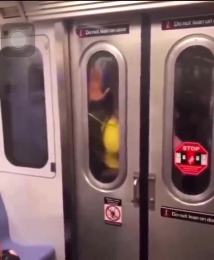 Couple Having Sex on a Train