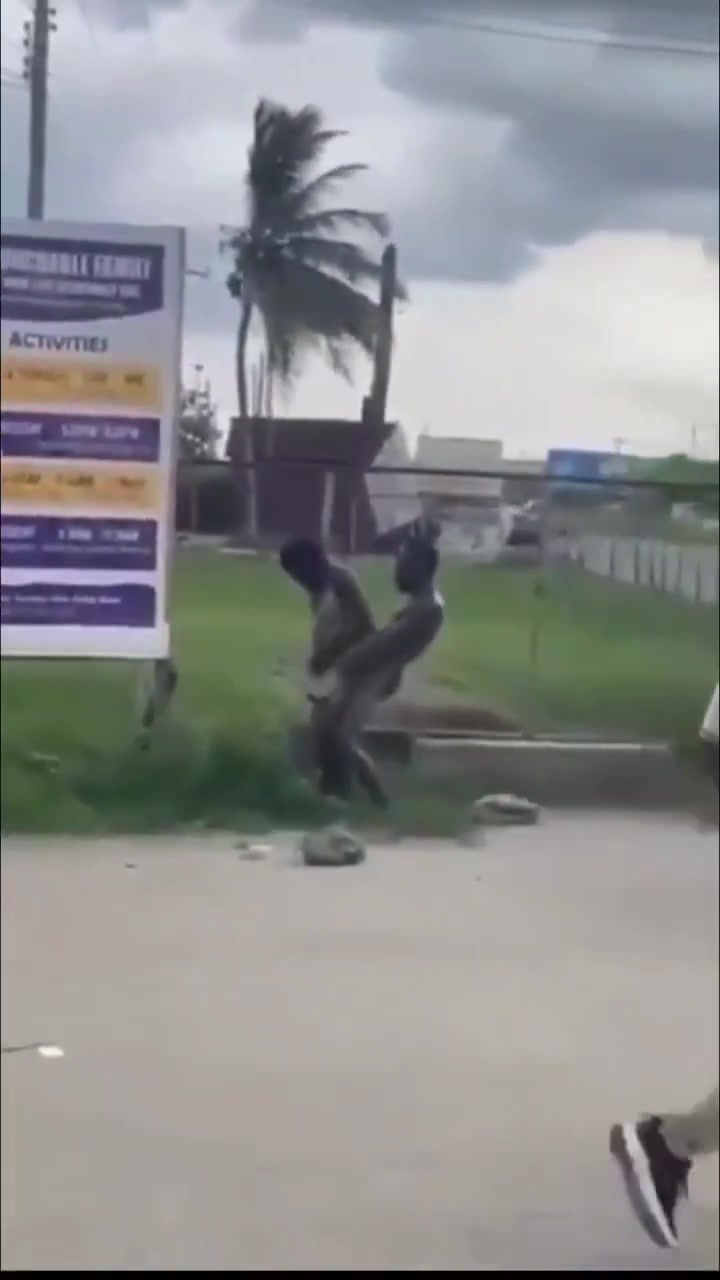 Crazy Homeless Outdoor sex